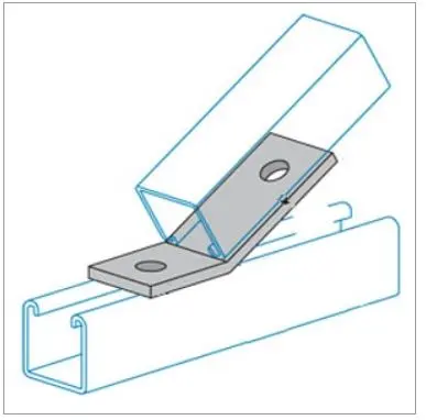 A-320-1   OPEN ANGLE BRACKET 30''
