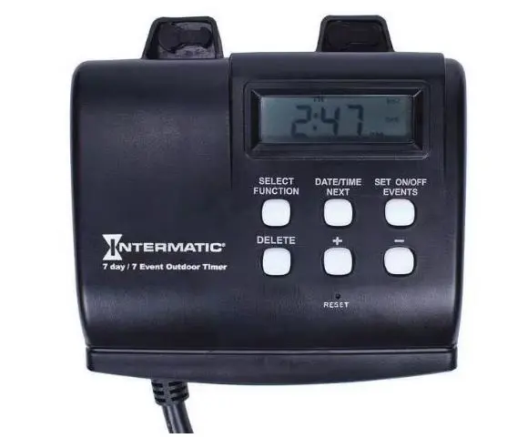 HB88RC  OUTDOOR  Timer, Digital, 120V, 15A, Plug In