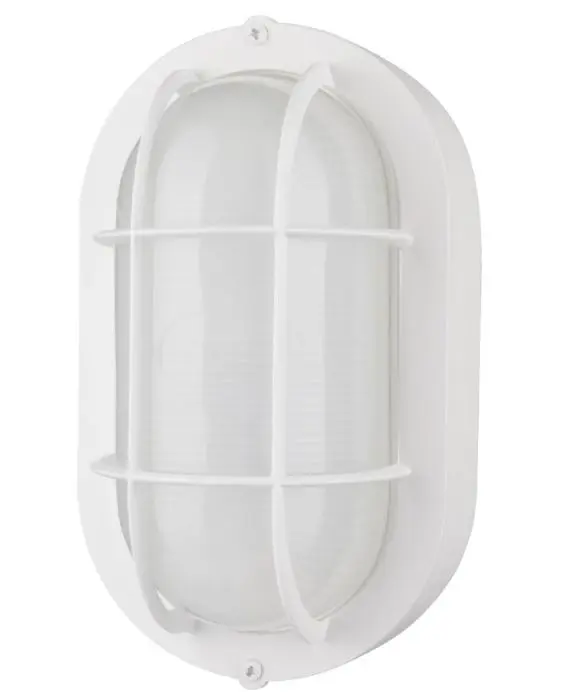 TR41005-WHT  OVAL  DECK  LIGHT  OUT WHITE