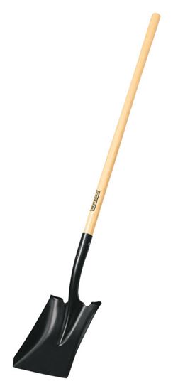 31174  Long Hdl Square Pt Shovel-tru Buil  PALA CUADRADA LARGA
