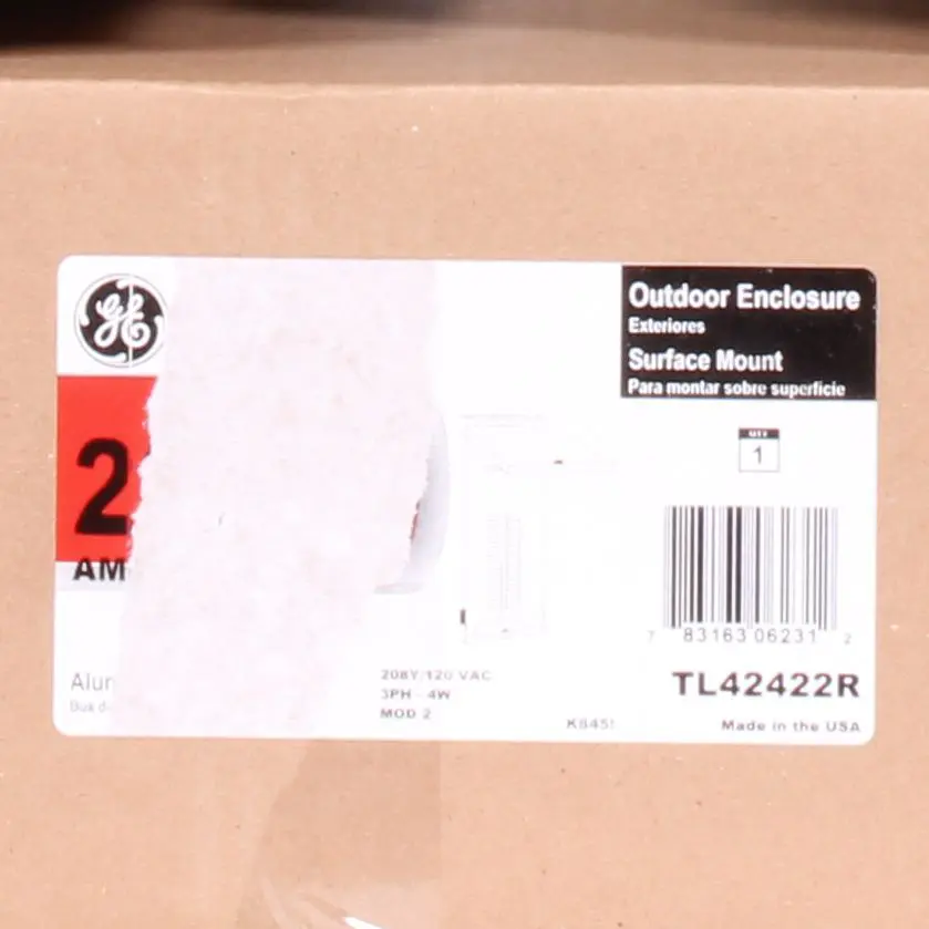 TL42422R LOAD CENTER  MLO 225A 42-ESPACES  3-PHASE 4W 208V G.G