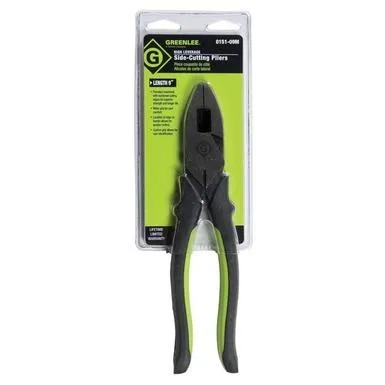 Side Cutting Pliers – Greenlee 0151-08M 8" Molded Grip