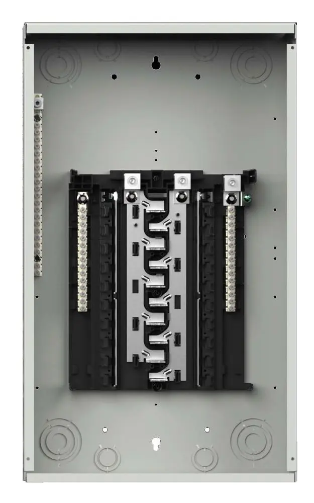 Siemens SN1224L1125 Load Center (Main Lug) – 125A, 1-Phase, 12 Spaces / 24 Circuits, Indoor