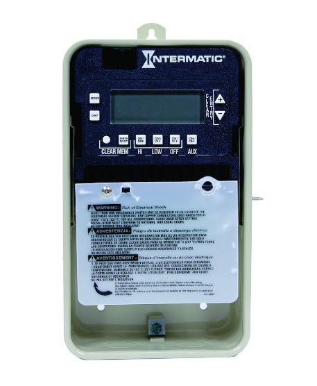 Pool Electronic Timer, 120–240V, 4-SPST