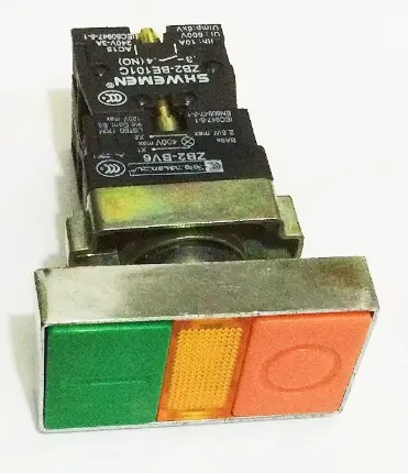 EB19100  PULSADOR RED GREEN  YELLOW  LED BUTTON