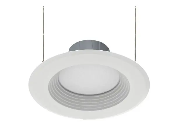 R6R89FA120WB  R34-6B  RAB DL RES 6 Round E26 120V Baffle LIGHT