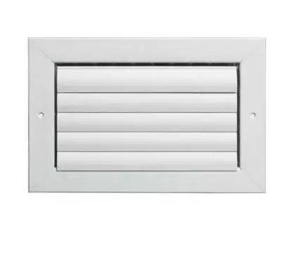CL1M1004   10''X 4'' WHITE  REJILLA