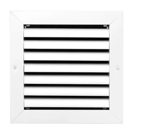 L-CL1M8X8    8''X 8'' WHITE  REJILLA