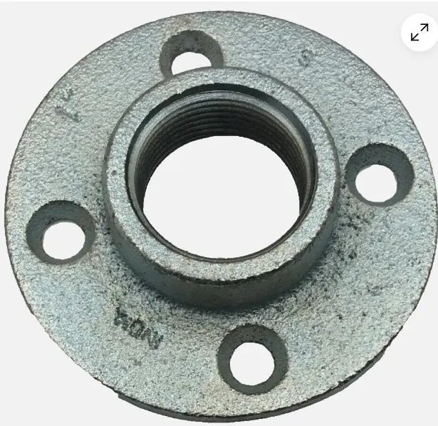 292   3/4''  RIGID FLOOR FLANGE PLATES 3/4