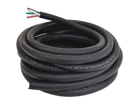 ROYAL6/4  SOOW 600V BLACK CABLE