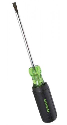 0153-24C  SCREW DRIVER FLAT-CAB 3/16X10''