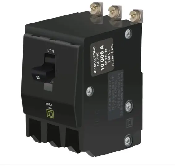 QOB380  BREAKER  SQD 3P 80A BOLTON