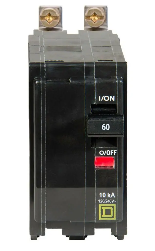 QOB260   BREAKER DP   60A BOLT  ON SQUARE D  Disyuntor atornillado de 2 polos de 60 amperios