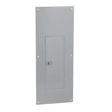QOC42UF Cover, QO, for 42 space load center, flush, gray