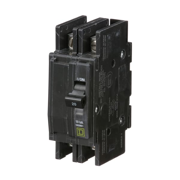 BREAKER 20A 2P FEED THRU SQUARE D