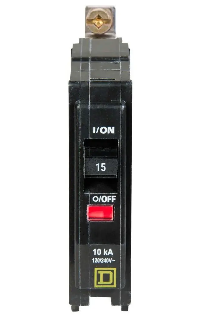 QOB115 BREAKER SP 15A BOLT ON SQUARE D