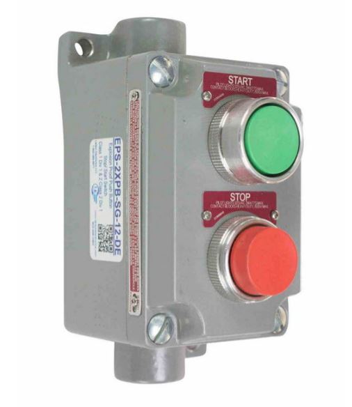 EB26230  START-STOP  IN  METALLIC  STATION BUTTON