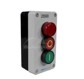 EB25500  START - STOP  W/PILOT  IN  STATION BUTTON