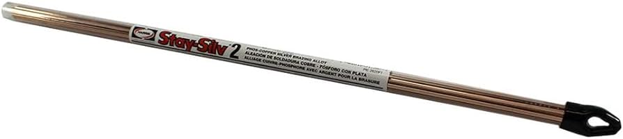  2620F1   2 % PLATA Stay-Silv® 2 Phos-Copper Brazing Alloy  28 UNIT