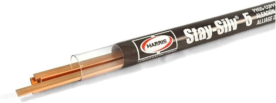 5620F1  5 % PLATA Stay-Silv® 5 Phos-Copper Brazing Alloy 28 UNIT BARILLA