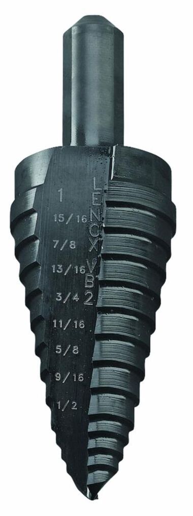 30882VB2  STEP DRILL BITS 1/2"-1"