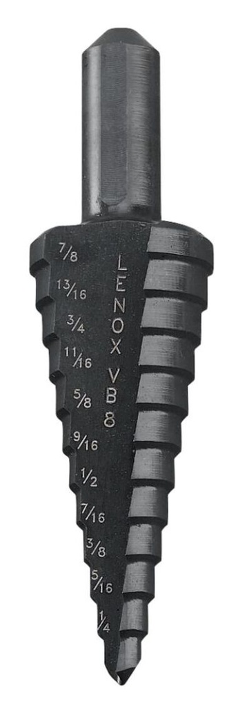 30908VB8  STEP DRILL BITS 3-1/6"-7-8"