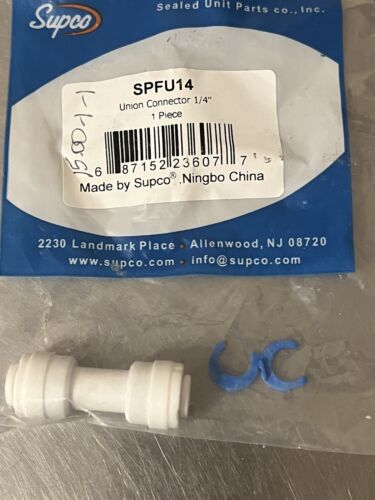   SPFU14   1/4''  SET SUPCO UNION CONNECTOR  