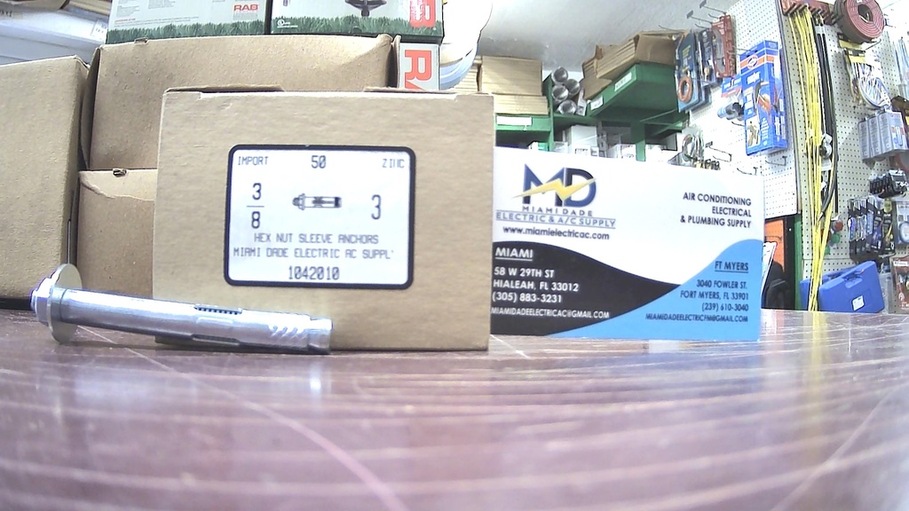 KR11 1042010  SLEEVE  ANCHOR  3/8X3