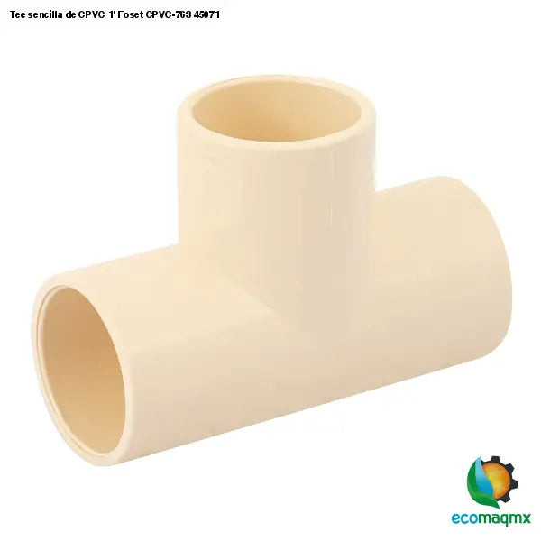45071  TEE SENCILLA DE CPVC 1" 45071