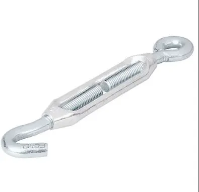 14733  3/8"  Hook And Eye Steel Turnbuckle GANCHO 