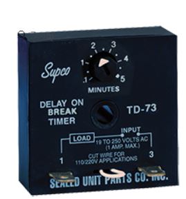 TD73   DELAY ON BREAK TIMER  TD73