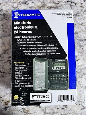 ET1125C   TIME 24-HOURS 2-CIRCUIT ELECTRONIC INTERMATIC