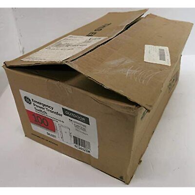 TC10323R 100 Amp 240-Volt Non-Fused Emergency Power Transfer Switch Ideal for running your backup generator Metal construction Single-phase, 3-wire SN, 100 Amp, 120/240 VAC Accommodates 12 - 1 AWG/kcmil copper or aluminum lug wire Meets UL and ANSI safety requirements Closure caps included, hubs ordered separately