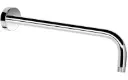 Shower Arm with Flange 15 in Chrome Wall Mount Shower Pipe.
