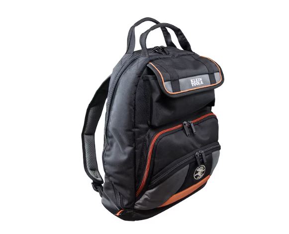 55475  Tradesman Pro™ Tool Bag Backpack, 35 Pockets, Black, 17.5-Inch