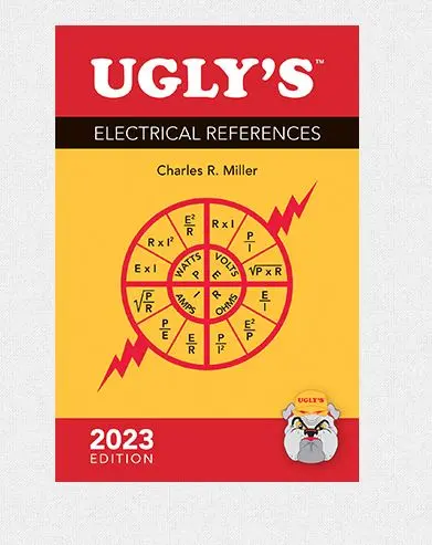 UGLYS ELECTRICAL 978-1-284-27591-9  REFERENCES 2023 EDITION CODE