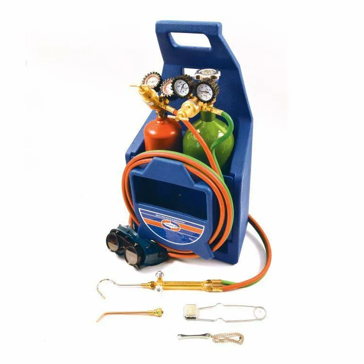 [KCHP] Cap'n Hook Brazing & Welding Kit – Complete Torch Outfit with Regulators, Hoses & Goggles (Uniweld).