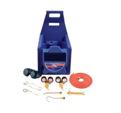 KCHP  Uniweld KCHP Cap'n Hook Brazing/Welding Outfit with Carrying Stand Regulators Hoses Goggles KIT 
