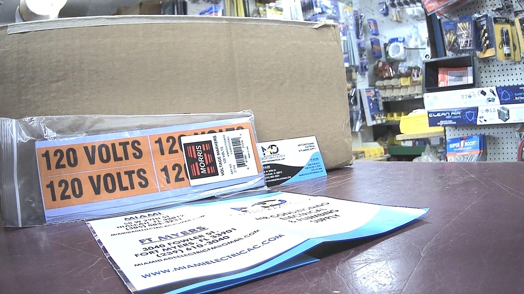 21314  VOLTAGE MARKER 120V