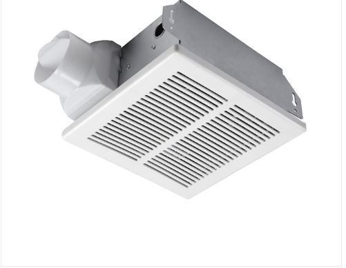 QEF-501 AS50 QEF-503 [ 50cfm ]  WALL/CEILING EXH BATHROOM FAN ULTA SILENT  110V 50/60HZ 3'' 1.0 SONE EXHAUST FAN SILENT SILENCIOSO