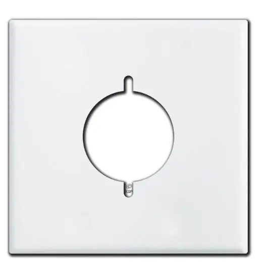 83487  WHITE 2 GANG RANGE/ DRYER COVER