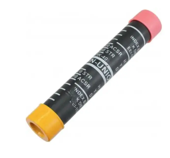 PIK400  WIRE  SLEEVE  #4/0  to  #1/0 NYLON INSULATED 4/0 AWG PINK TO 1/0 AWG YELLOW SERVICE ENTRANCE SLEEVES