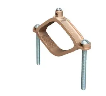 [G12] Water Pipe Ground Clamp  2-1/2 to 4" Pipe  Bronze