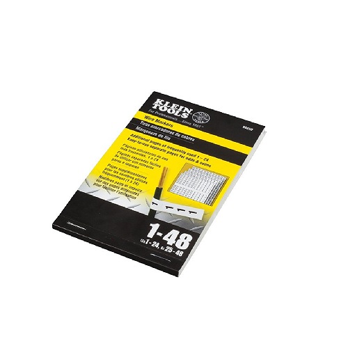 56250  Wire Marker Book, 1-48