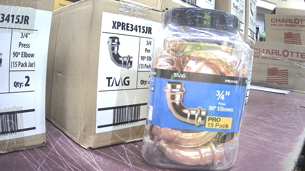 ELBOWS PRESS 3/4 XPRE3415JR