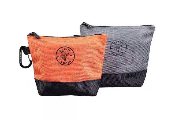 55470  Zipper Bag, Stand-Up Tool Pouch, 2-Pack