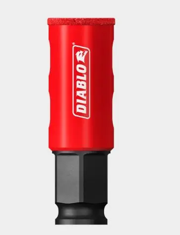 DHS0875DG  DB 7/8''  DIAMOND GRIT HOLE SAW DIABLO