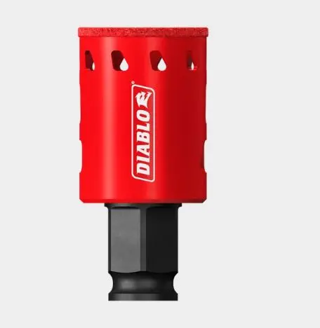 DHS1250DG    DB 1-1/4 DIAMOND GRIT HOLE SAW DIABLO