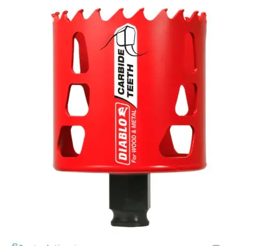 DHS2625CT  2-5/8'' (67MM) CARBIDE GP HOLE SAW DIABLO