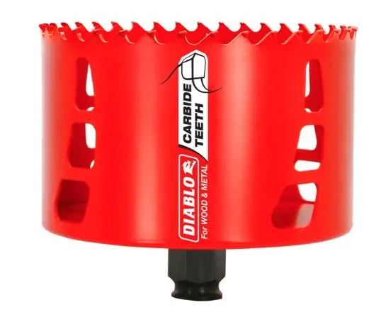 DHS4125CT   4-1/8'' Carbide-Tipped Wood and Metal Hole saw
